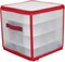 Easy Storage 64 Compartment Zippered Christmas Ornament Box Tote Chest, with Handles, Holds 64 Ornaments That are up to 3 inch in Diameter